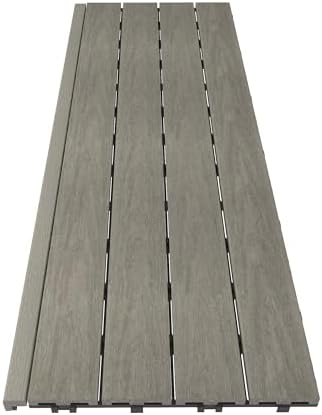 NewTechWood 1/12 ft. x 3 ft. Quick Deck Composite Deck Tile Straight Trim in - Image 5
