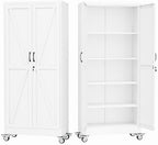 GAIOUS 71" Tall Metal Storage Cabinet by GAIOUS