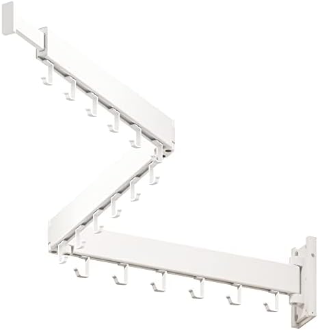 Wall Mounted Drying Rack, Foldable Clothes Drying Rack by LIENAHU