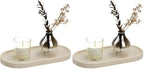 Koville Italian Travertine Tray, Catchall Tray by Koville