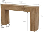 Epecoya 53-Inch Wood Console Table - Image 2