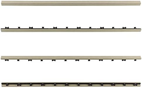 NewTechWood 1/12 ft. x 3 ft. Quick Deck Composite Deck Tile Straight Trim in by NewTechWood