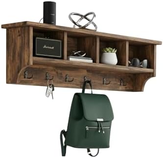 Pomona Solid Wood Entryway Coat Rack by AlaterreFurniture