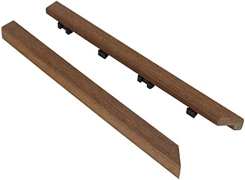 NewTechWood 1/12 ft. x 1 ft. Quick Deck Composite Deck Tile Outside Corner Trim - Image 2