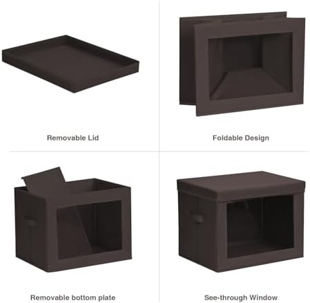 Homsorout Stackable Storage Bins - Image 7