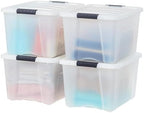 IRIS USA 4-Pack 40 Quart Storage Bins by IRISUSA