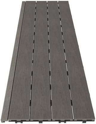 NewTechWood 1/12 ft. x 3 ft. Quick Deck Composite Deck Tile Straight Trim in - Image 3