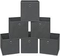 Foldable Storage Cubes Bins, 11 Inch Cloth Storage Cube Fabric Storage Box by NieEnjoy
