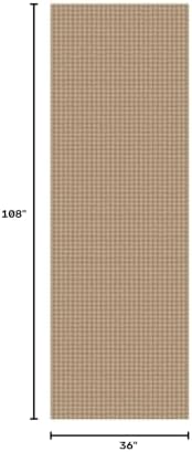 KOZYFLY Runners for Hallway 3x9, Wide Washable Runner Rug, Woven Non Slip - Image 2