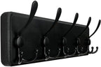WEBI Coat Rack Wall Mount, Coat Hooks Wall Mounted Rustic, Large Coat Hanger by WEBI
