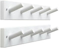 SKOLOO Coat Rack Wall Mount 17 inch, 5 Hooks, Shaker Style by SKOLOO