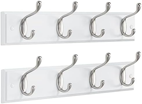 Amada Coat Rack Wall Mount 2 Pack, Coat Hangers by AMADAHOMEFURNISHING