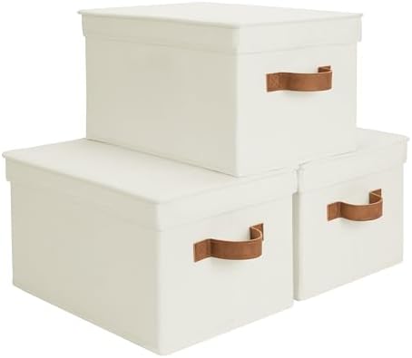 StorageWorks Closet Storage Bins, Fabric Storage Bins by StorageWorks