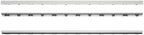 NewTechWood 1/12 ft. x 3 ft. Quick Deck Composite Deck Tile Straight Trim in by NewTechWood