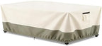 72 Inch Rectangular/Oval Patio Table Cover, Heavy Duty Waterproof Outdoor by Osileyo