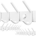 WEBI Coat Rack Wall Mount, 8 Hooks, Coat Hanger Wall, Hook Rack, Jacket Hooks by WEBI