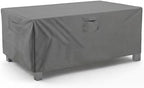 Vailge Outdoor Table Cover Rectangular, Patio Furniture Covers Waterproof by VAILGE