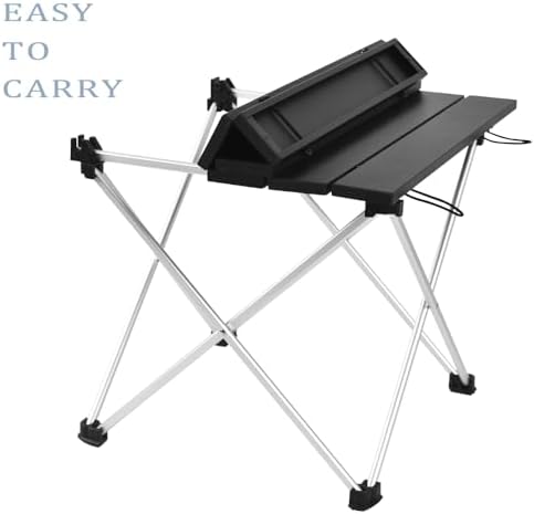 Grope Portable Camping Table, Aluminum Folding Beach Table - Image 6