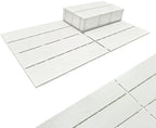Plastic Interlocking Deck Tiles, Outdoor Patio Flooring 22 sq ft by ARRYNTHEON