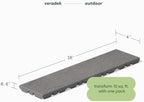 Veradek Outdoor Flooring Series Deck Tiles | Durable Interlocking Deck Tiles - Image 2