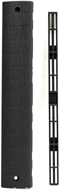FloorPops Edge Strip Interlocking Deck Tiles, Dark Grey by FloorPops