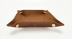 Leather Valet Tray Entryway Catchcall Tray Nightstand Organizer Storage - Image 3
