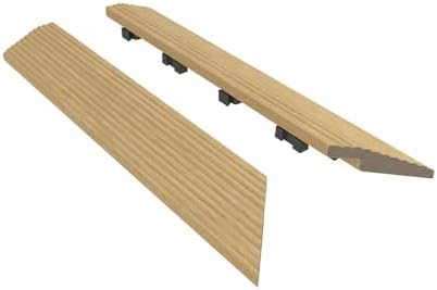 2 in. x 1 ft. Quick Deck Composite Deck Tile Outside Corner Fascia - Image 3