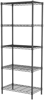 SINGAYE 5 Metal Shelves Wire Shelving Storage Shelf Adjustable Unit Pantry by SINGAYE