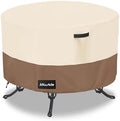 ANartcle Round Patio Table Covers 50inch, 100% Waterproof 600D Heavy Duty by PatioFurnitureCovers