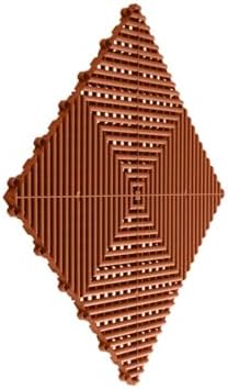 Swisstrax Ribtrax PRO Garage Floor Tiles, Terra Cotta - Image 2