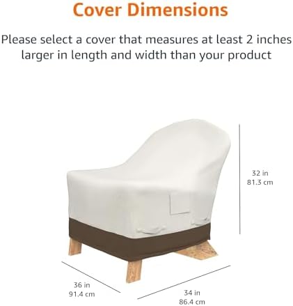 Amazon Basics Outdoor Patio Furniture Cover - Image 5