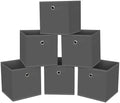 13x13x13 storage cube bins, collapsible fabric storage cubes Decorative storage by NieEnjoy