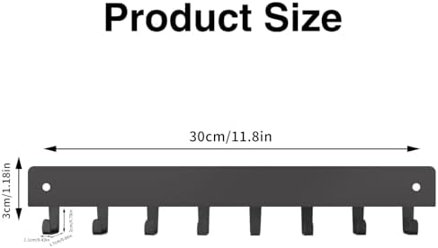 2 Pack Key Holder for Wall, Key Hooks - Image 3