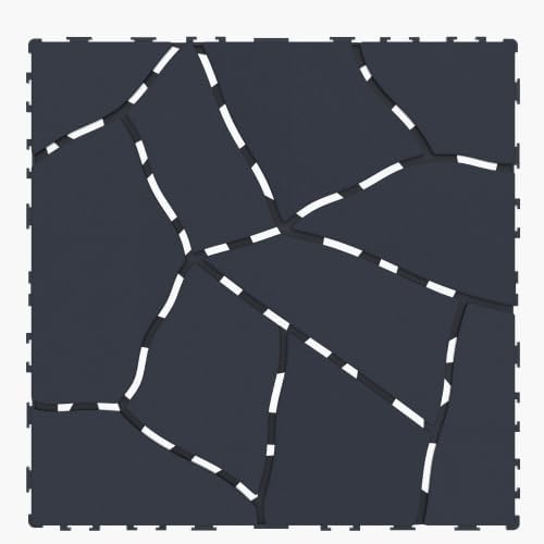 44-Pack Interlocking PP Deck Tiles, All-Weather Anti-Slip Patio Tiles - Image 7