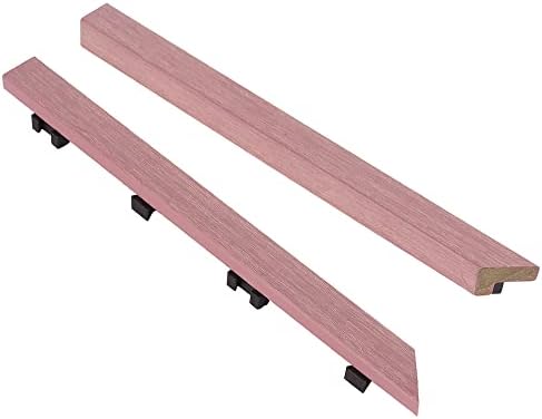 NewTechWood 1/12 ft. x 1 ft. Quick Deck Composite Deck Tile Inside Corner Trim - Image 2