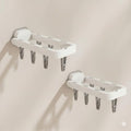 Wall Mounted Drying Rack with 7 Hidden Clips by Rxuiael