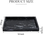 YMXYJM Real Natural Marble Tray - Image 2