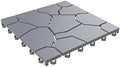 Pure Garden 12-Pack Polypropylene Interlocking Patio Deck Tiles by PureGarden