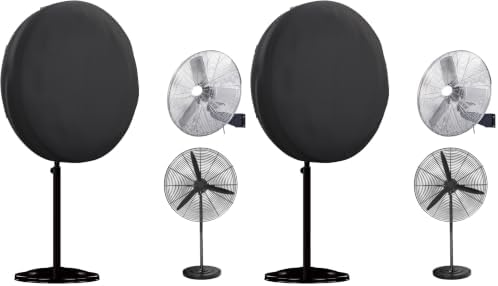EVRBUL 30’’ Fan Cover, 420D Dustproof & Waterproof Fan Cover Compatible by EVRBUL
