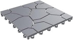 Pure Garden 30-Pack Polypropylene Interlocking Patio Deck Tiles by PureGarden