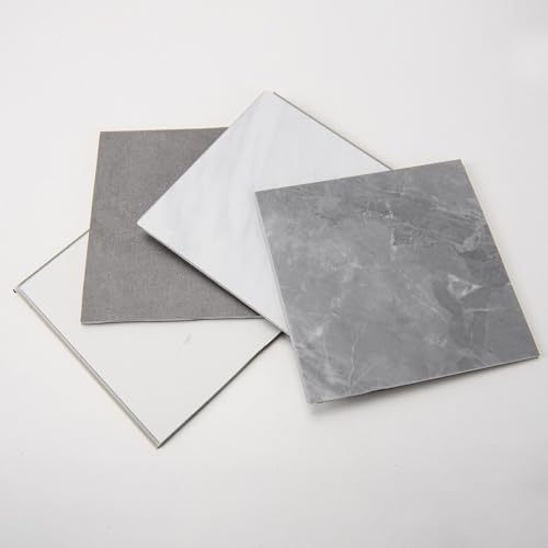 Art3d Marble Textured Interlocking Vinyl Floor Tiles, 4 Color Samples - Image 6