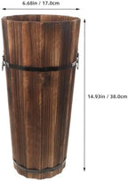 Wooden Umbrella Stand – Multi Functional Storage Box, Cane Holder, Divider - Image 5