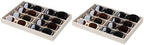 Stratalife Sunglasses Organizer Stackable Sunglass Storage Tray by Stratalife