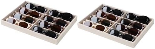 Stratalife Sunglasses Organizer Stackable Sunglass Storage Tray by Stratalife