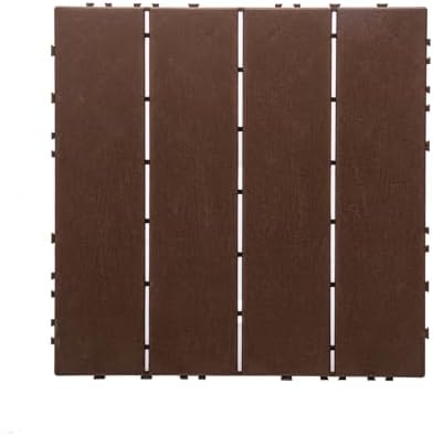 Transform Your Space with 68-Pack 11.42" x11.42” Plastic Interlocking Deck Tiles by QUAOPEFURN