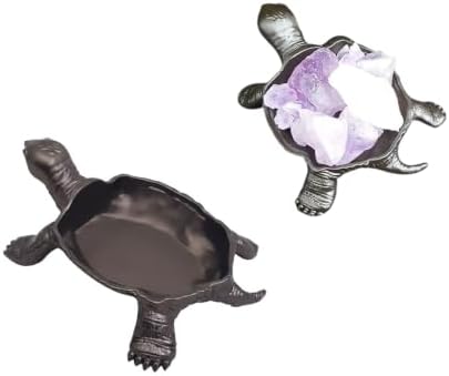 Turtle Shaped Metal Jewelry Dish Ring Holder Tray - Image 4