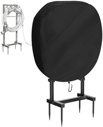 Water Hose Holder Freestanding Cover 34x10.6x38in by Fizentia