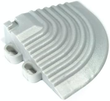 Swisstrax Ribtrax PRO Corner Piece, Pearl Silver by Swisstrax