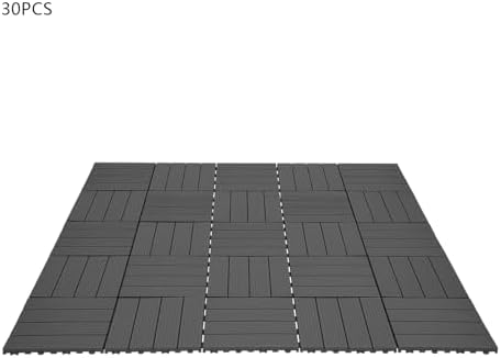 Interlocking Deck Tiles 30 Pack, 11.8" x 11.8" Floors Tiles - Image 6
