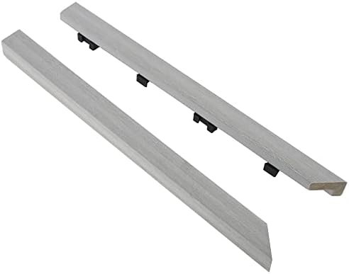 NewTechWood 1/12 ft. x 1 ft. Quick Deck Composite Deck Tile Outside Corner Trim - Image 2